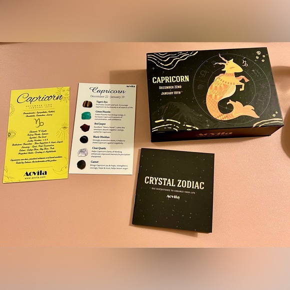 Capricorn Constellation Crystal Stones - Picture 5 of 5